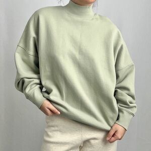 Aritzia TNA - Nude Mockneck Hoodie